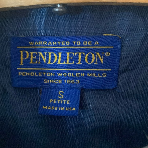 Pendleton 100% wool  button up - Picture 2 of 2